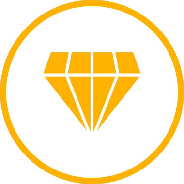 Elmas web simge vektör çizim