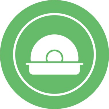 Gıda simgesinin vektör illüstrasyonu