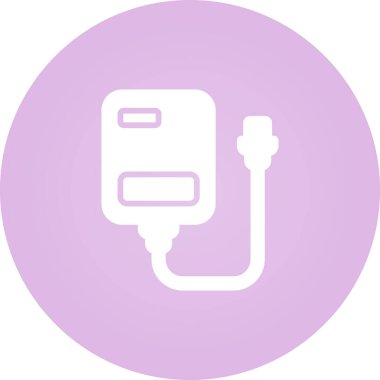 Modern b 'nin vektör illüstrasyonu eksik simgesi