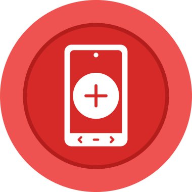 Taşınabilir uygulamanın vektör simgesi çizimi