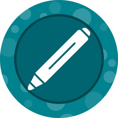 kalem simgesi vektör illüstrasyonu