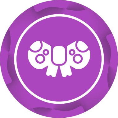 Ahtapot. Web simgesi basit illüstrasyon