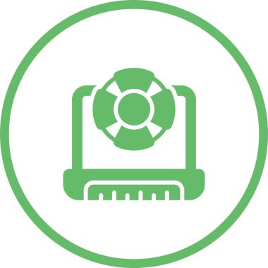 dizüstü bilgisayar vektör simgesi modern tasarım illüstrasyonu