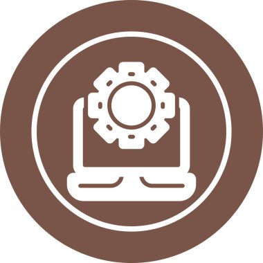 seo modern simgesinin vektör illüstrasyonu