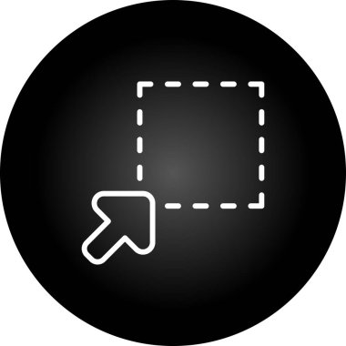 Seçim web simgesi vektör illüstrasyonuName