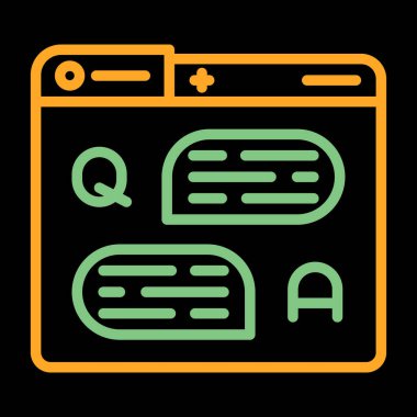 seo modern simgesinin vektör illüstrasyonu