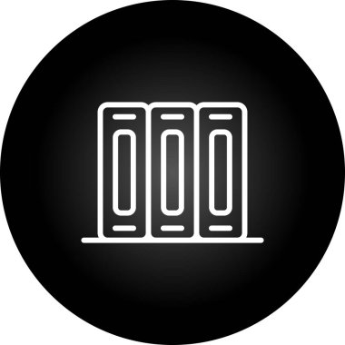 kitap vektörü simgesi modern illüstrasyon