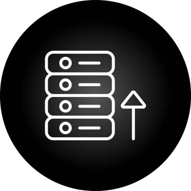 seo modern simgesinin vektör illüstrasyonu