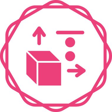 Seo web simgesinin vektör illüstrasyonu