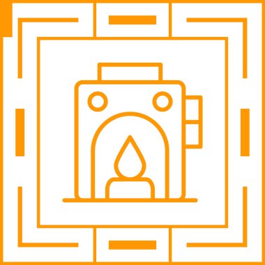 kamera simgesi vektör illüstrasyonu