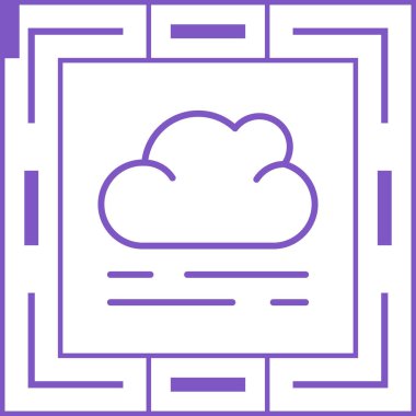 bulut depolama simgesi