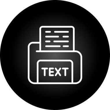 Modern b 'nin vektör illüstrasyonunda belgenin eksik simgesi