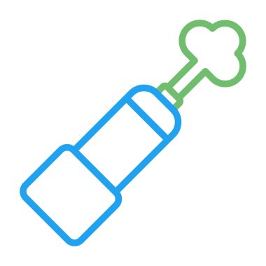 Sprey ikonu. Web tasarımı için sprey vektör simgelerinin özet çizimi