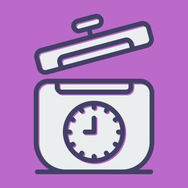 seo modern simgesinin vektör illüstrasyonu