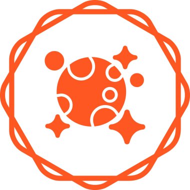 Noel balosunun basit vektör simgesi