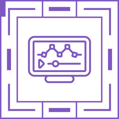 seo modern simgesinin vektör illüstrasyonu