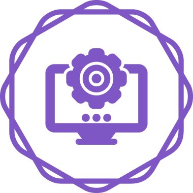 ayarları web simge vektör çizim 