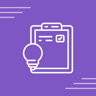 belge simgesi, vektör illüstrasyonu