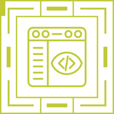 seo modern simgesinin vektör illüstrasyonu