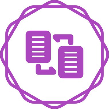 belge web simgesi basit resimleme