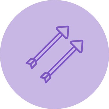 ok simgesinin vektör illüstrasyonu