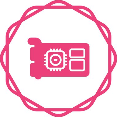 Kamera. Web simgesi basit illüstrasyon