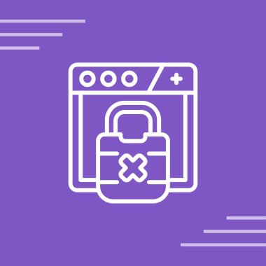 Renk arkaplanında renk çizgisi güvenli simgesi izole edildi. Kapı kasası şifreli bir banka kasası. Güvenilir veri koruması. soyut dinamik şekiller.