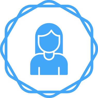 Adamım. Web simgesi vektör illüstrasyonu