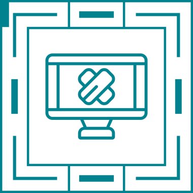 seo modern simgesinin vektör illüstrasyonu