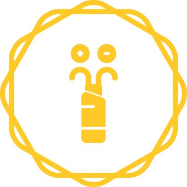 Modern bir simgenin vektör illüstrasyonu