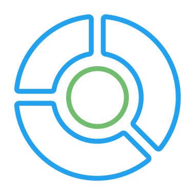 Pasta grafik vektör simgesi. biçim düz sembol, kenar rengi, yuvarlak açılar, beyaz arkaplan