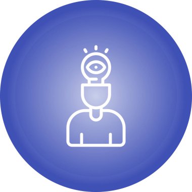 Modern simgenin vektör illüstrasyonu
