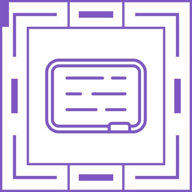 Kitap. Web simgesi basit illüstrasyon