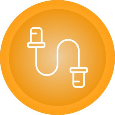 Benzersiz mıknatıs vektör simgesi