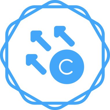 seo modern simgesinin vektör illüstrasyonu