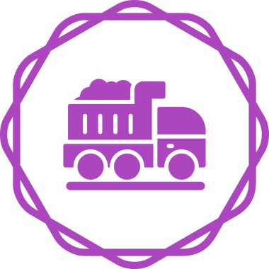 tren simgesi vektör illüstrasyonu