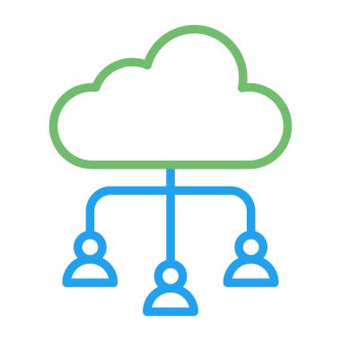 Ağ web simge vektör çizim