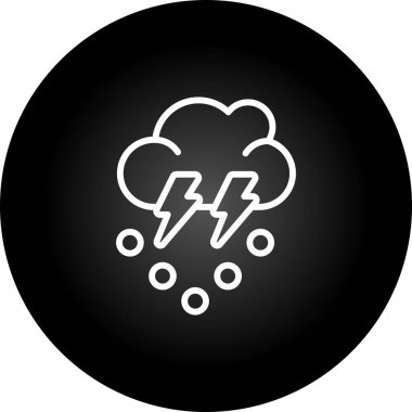 Hava simgesinin vektör illüstrasyonu