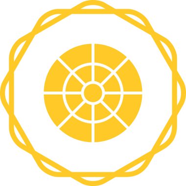 Güneş Simgesi Vektör illüstrasyonu