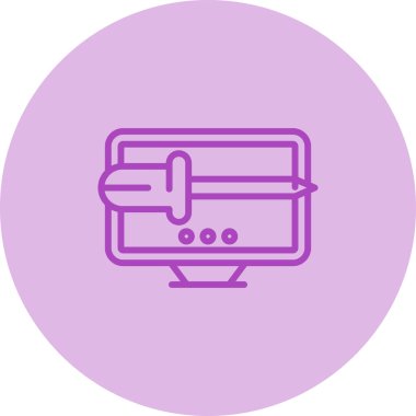 Modern b 'nin vektör illüstrasyonu eksik simgesi