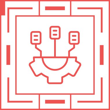 Vektör illüstrasyonu, simge ögesi arkaplanı