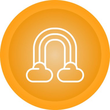 vektör modern web çember simgesi