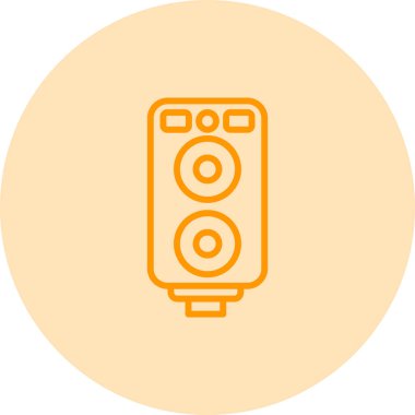 Müzik simgesinin vektör illüstrasyonu