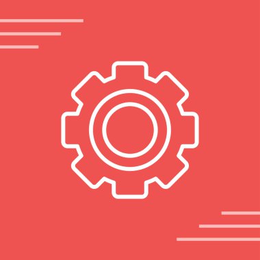 ayarları web simge vektör çizim 