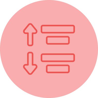 Yön. Web simgesi basit illüstrasyon