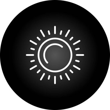 Siyah renkli izole edilmiş vektör illüstrasyonunda alarm simgesi