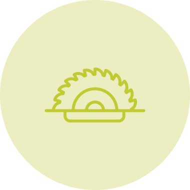 Güzel Güneş Çizgisi Vektör Simgesi