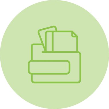 dosya dizini vektör illüstrasyonu