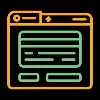 tarayıcı web sayfası simgesi, özet biçimi