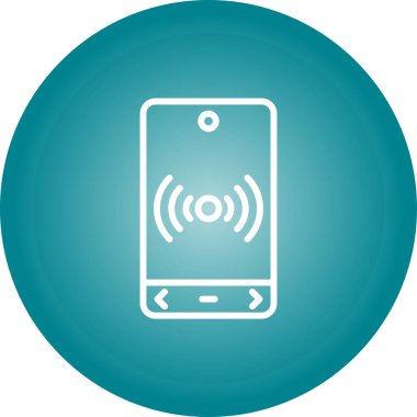 Wifi simgesi, vektör illüstrasyonu